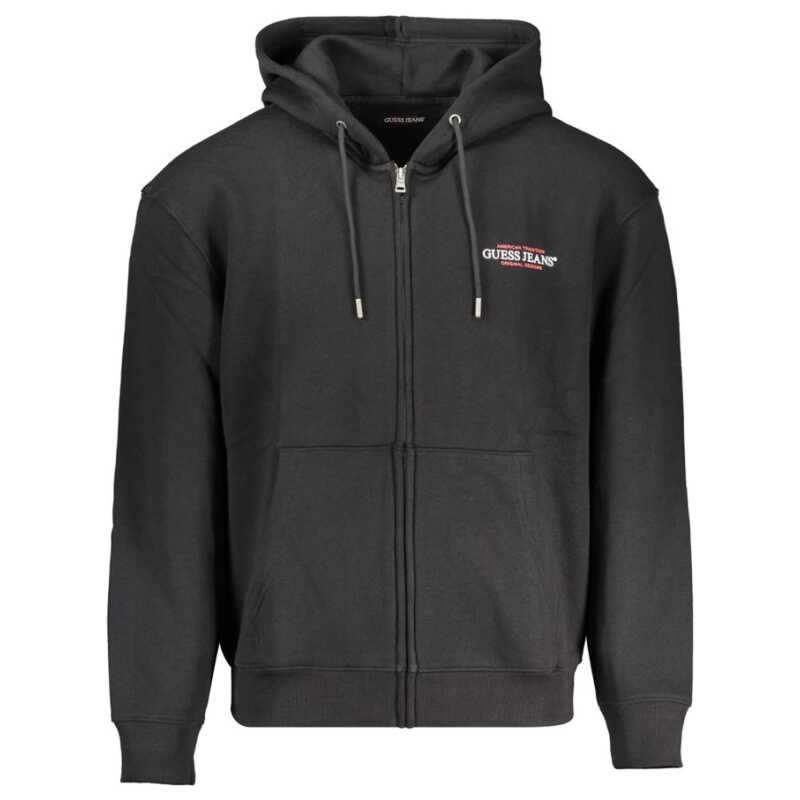 Guess Jeans Black Cotton Sweater, theFeinheit