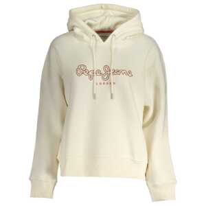 Pepe Jeans White Cotton Sweater