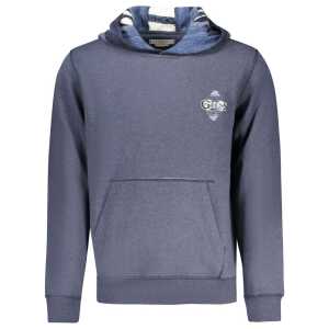 Guess Jeans Blue Cotton Sweater