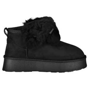 Laura Biagiotti Black Polyester Boot