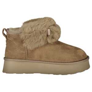 Laura Biagiotti Brown Polyester Boot