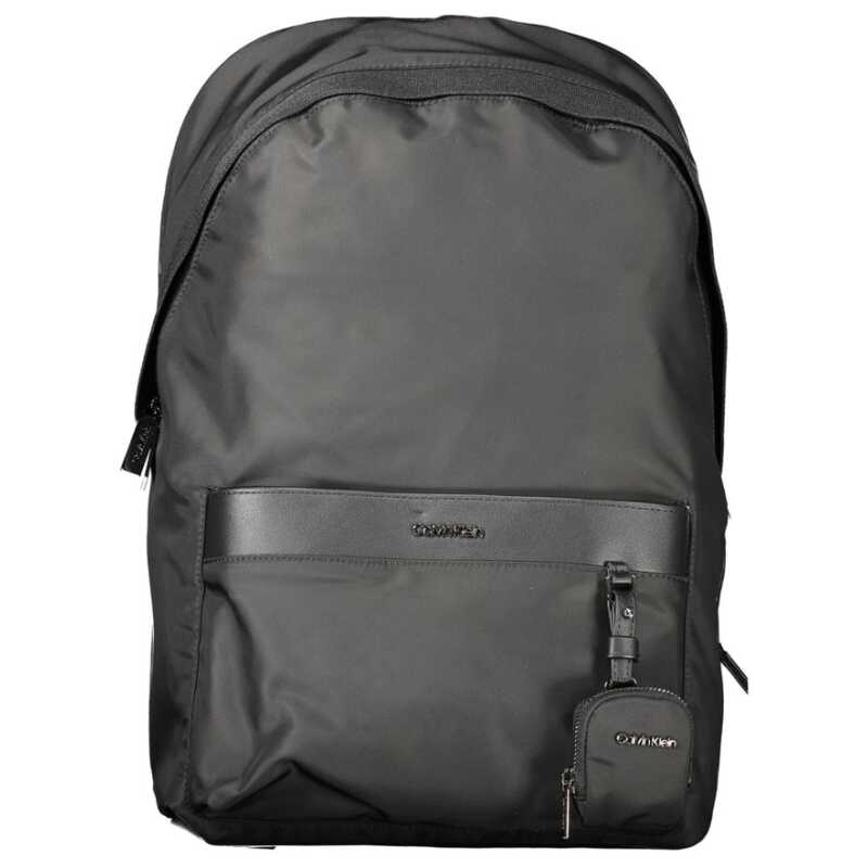 Calvin Klein Black Polyester Backpack, theFeinheit