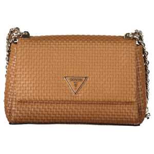 Guess Jeans Brown Polyethylene Handbag