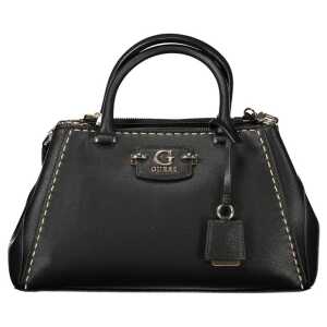 Guess Jeans Black Polyethylene Handbag