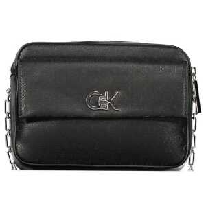 Calvin Klein Black Polyester Handbag
