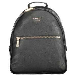 Guess Jeans Black Polyethylene Backpack