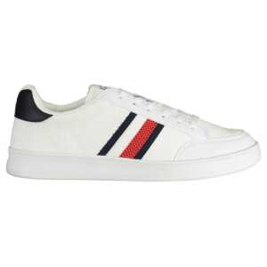 Tommy Hilfiger White Polyester Sneaker