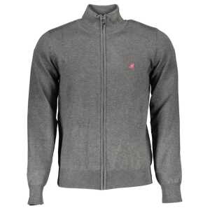 U.S. Grand Polo Gray Nylon Sweater