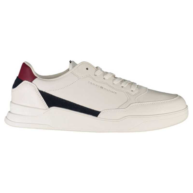 Tommy Hilfiger White Polyester Sneaker, theFeinheit