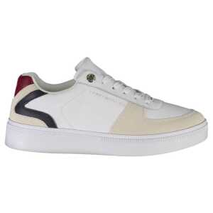 Tommy Hilfiger White Polyester Sneaker