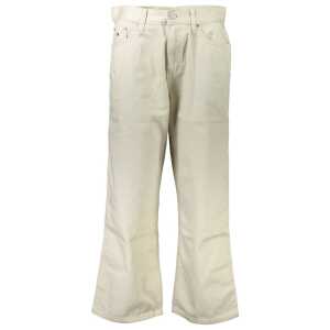 Tommy Hilfiger Beige Cotton Jeans & Pant