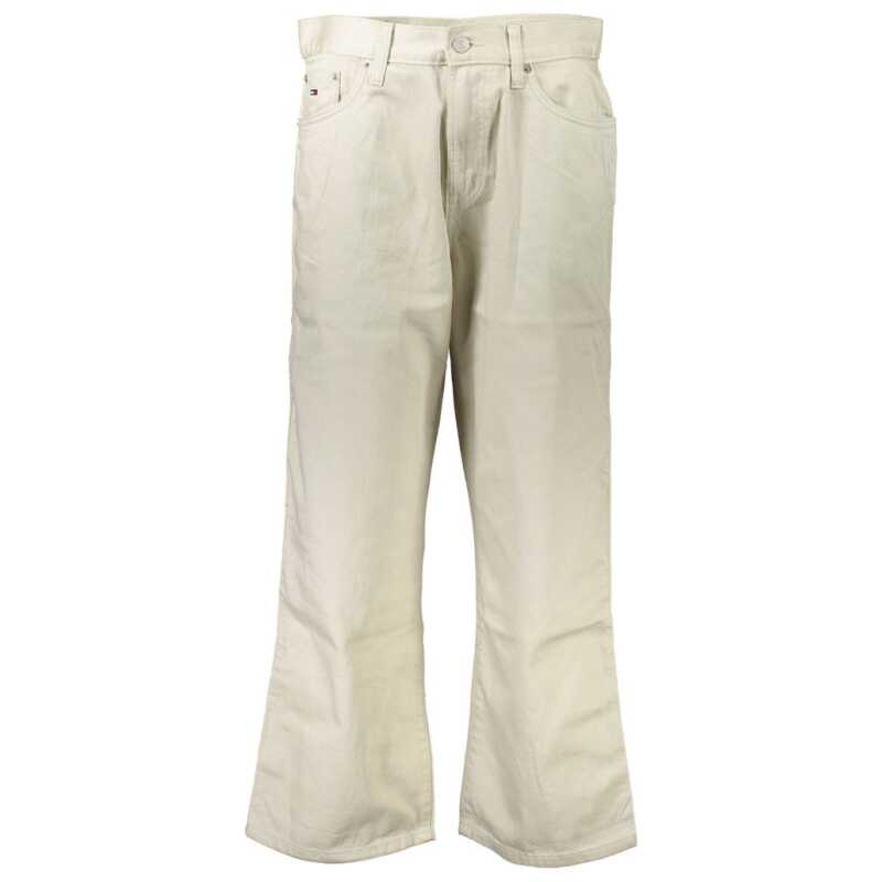 Tommy Hilfiger Beige Cotton Jeans &amp; Pant, theFeinheit