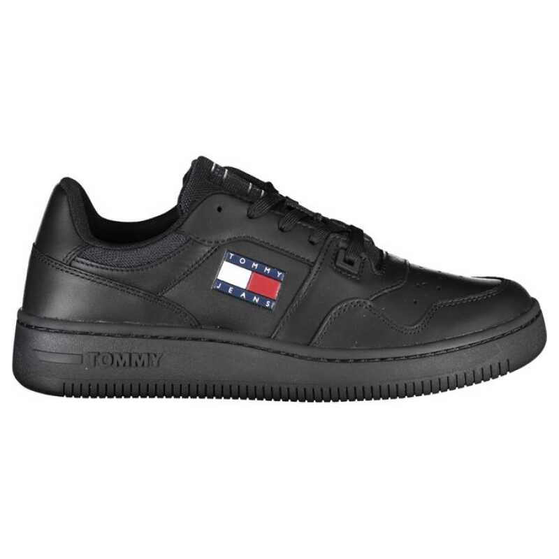 Tommy Hilfiger Black Polyester Sneaker, theFeinheit
