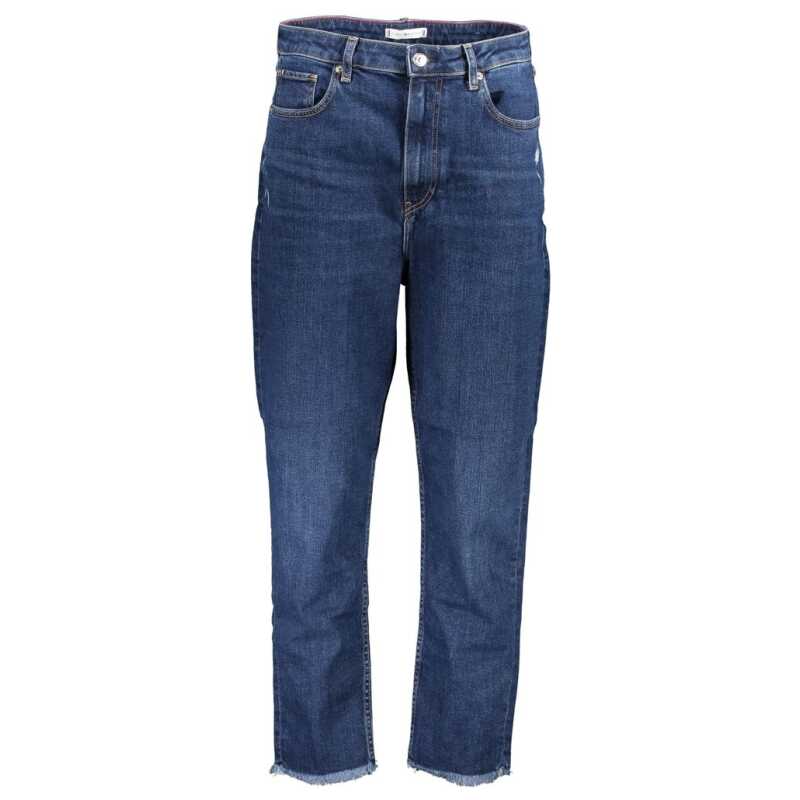 Tommy Hilfiger Blue Cotton Jeans &amp; Pant, theFeinheit