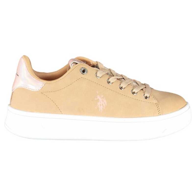 U.S. POLO ASSN. Beige Polyester Sneaker, theFeinheit
