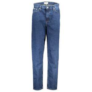 Calvin Klein Blue Cotton Jeans & Pant