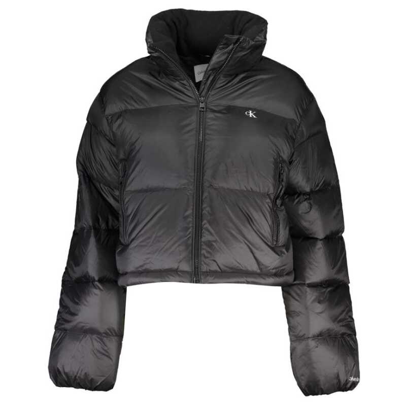 Calvin Klein Black Polyamide Jackets &amp; Coat, theFeinheit