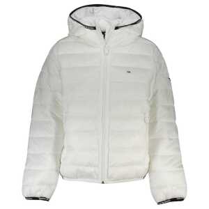 Tommy Hilfiger White Polyester Jackets & Coat
