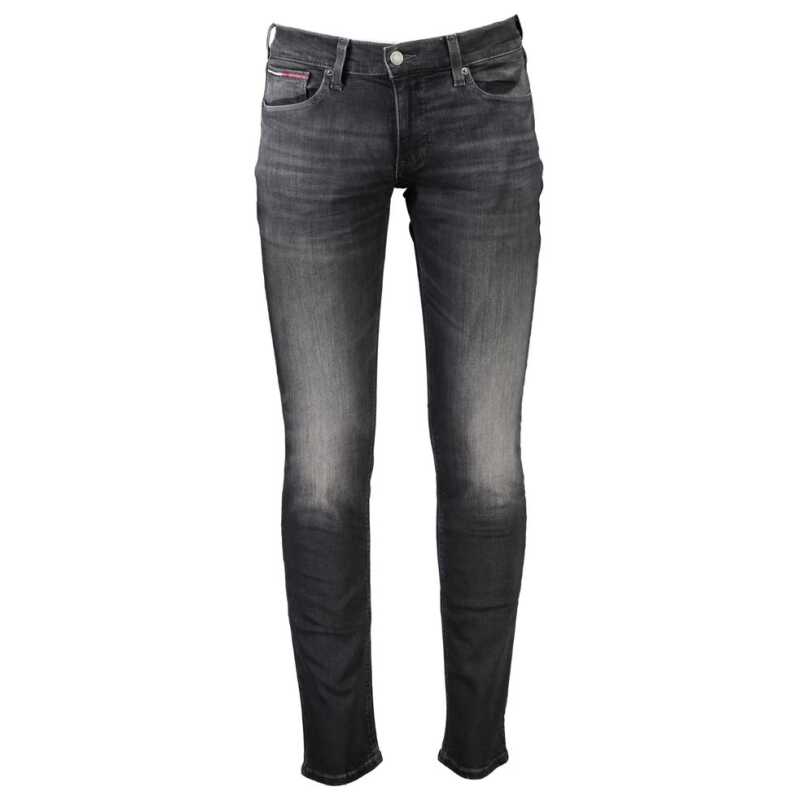 Tommy Hilfiger Black Cotton Jeans &amp; Pant, theFeinheit