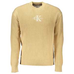 Calvin Klein Beige Cotton Sweater