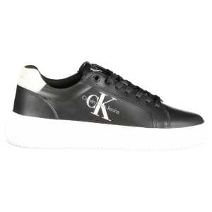 Calvin Klein Black Polyester Sneaker
