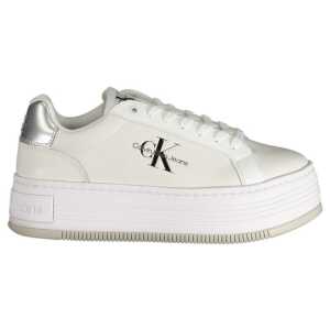 Calvin Klein White Polyester Sneaker