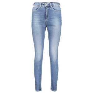 Calvin Klein Blue Cotton Jeans & Pant