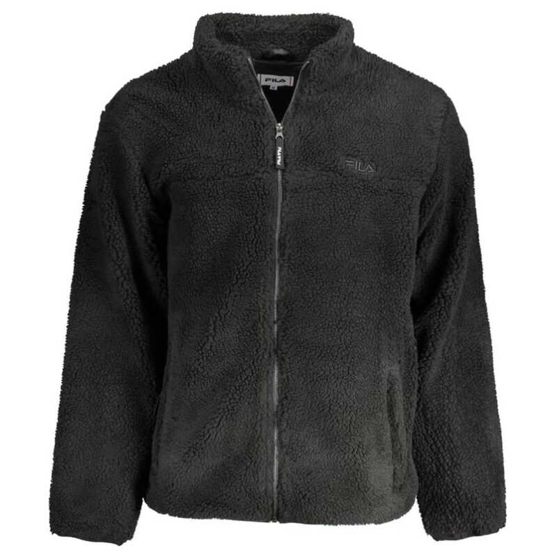 Fila Black Polyester Jacket, theFeinheit