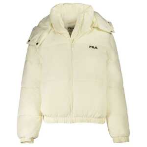 Fila Beige Polyester Jackets & Coat