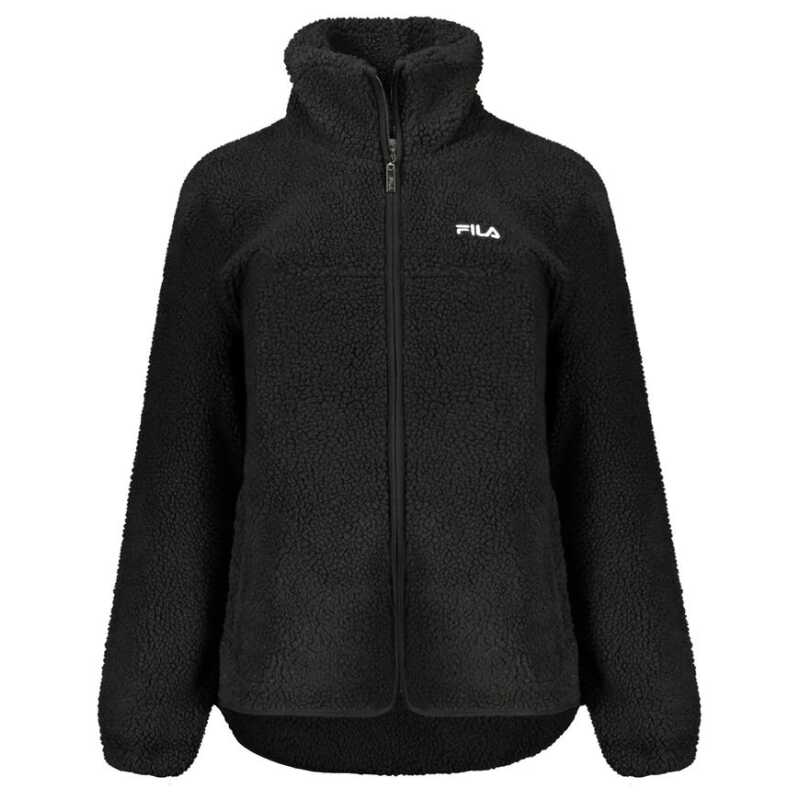 Fila Black Polyester Jackets &amp; Coat, theFeinheit