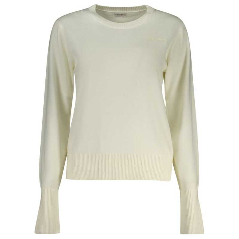 Guess Jeans White Polyester Sweater, theFeinheit