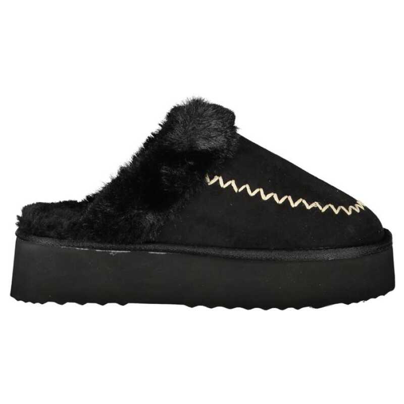 Laura Biagiotti Black Polyester Sandal, theFeinheit