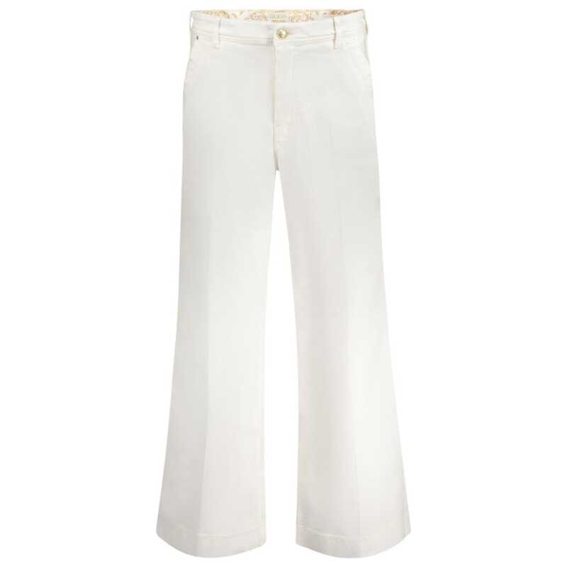 Guess Jeans White Cotton Jeans &amp; Pant, theFeinheit