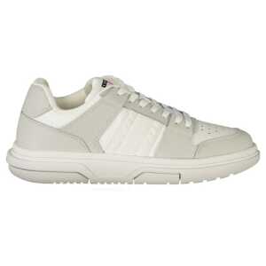 Tommy Hilfiger White Polyester Sneaker