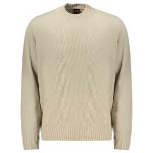 Hugo Boss Beige Cotton Sweater