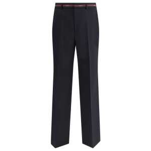 Gucci Selvedge detail Wool Pants