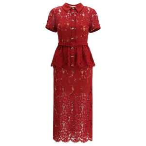 Self-Portrait Lace midi Dress