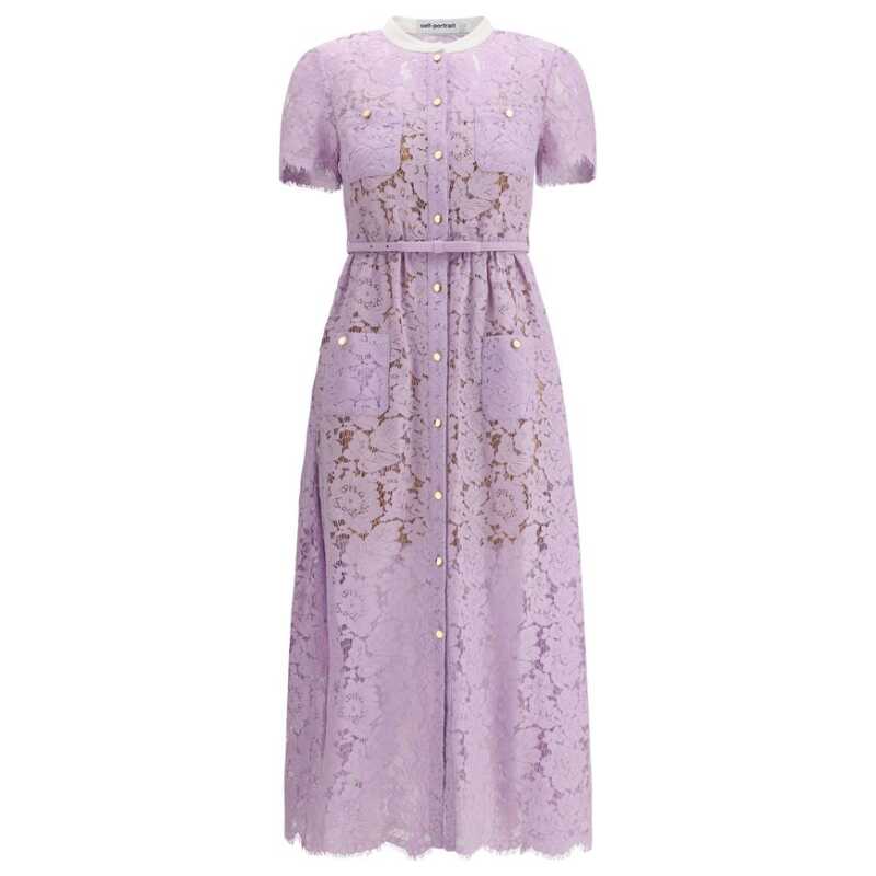 Self-Portrait Lace long Dress, theFeinheit