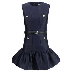 Self-Portrait Taffeta Short Dress