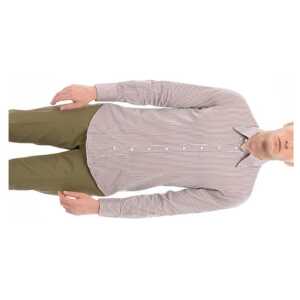 Dsquared² Striped Motif Long Sleeved Cotton Shirt