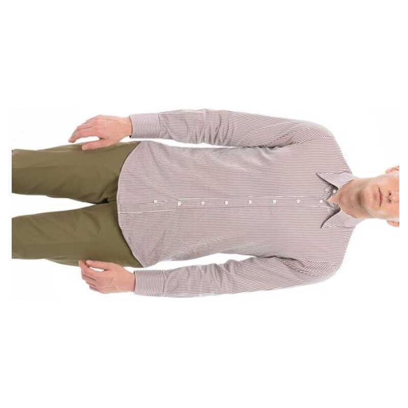 Dsquared² Striped Motif Long Sleeved Cotton Shirt, theFeinheit