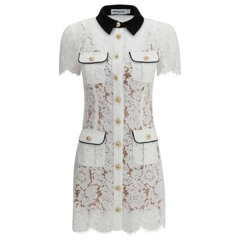 Self-Portrait Lace short Dress, theFeinheit