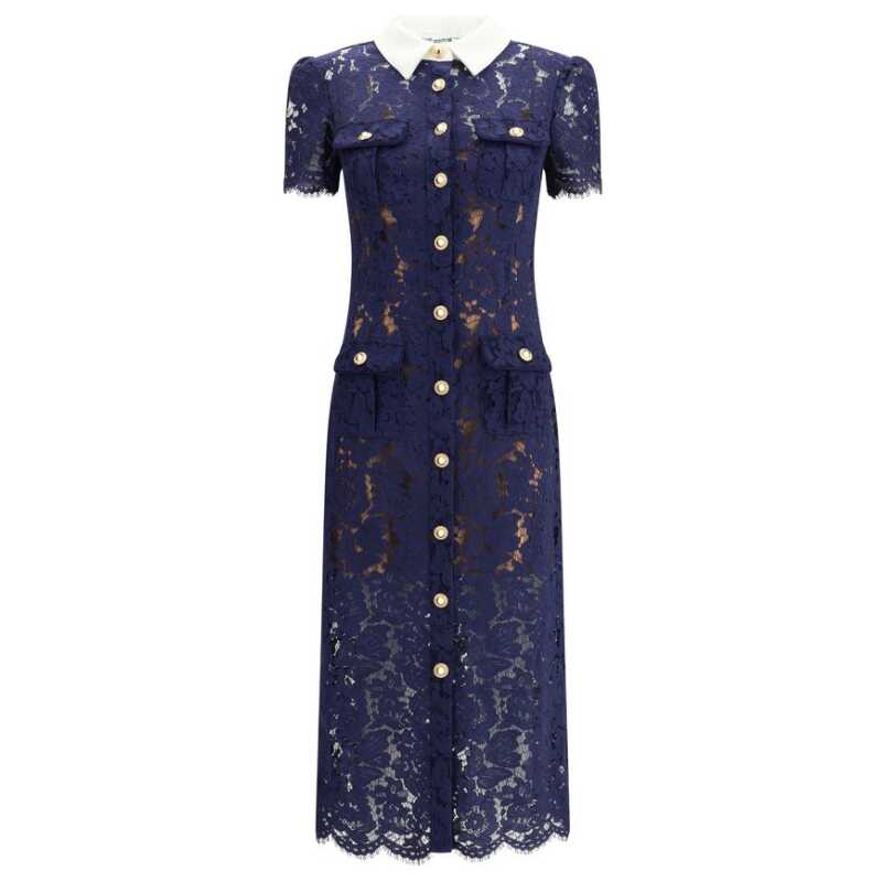 Self-Portrait Long lace Dress, theFeinheit
