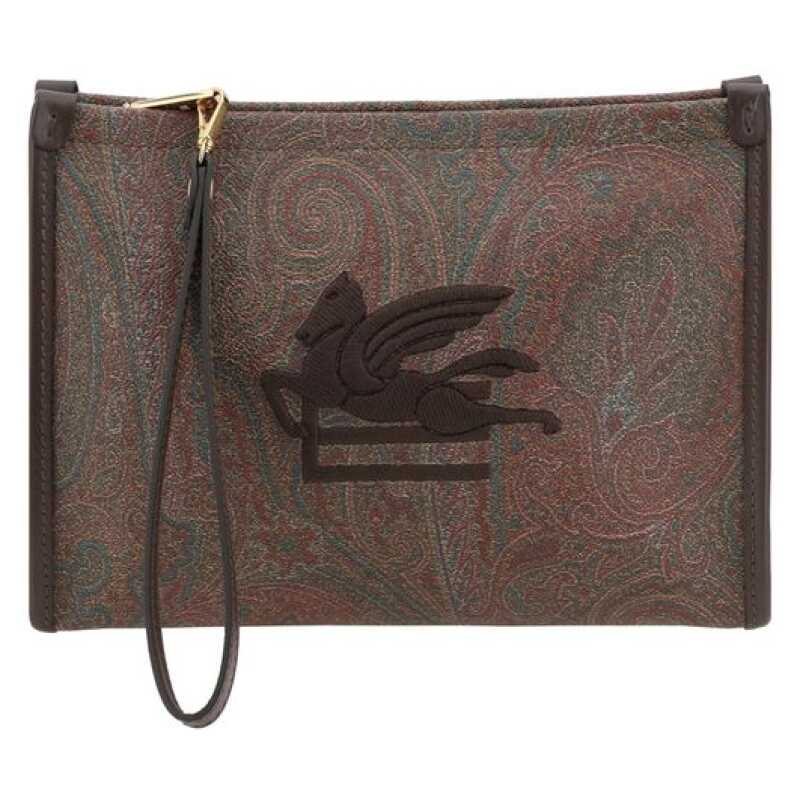 Etro Pouch bag with Pegaso detail, theFeinheit