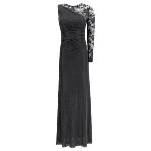 Self-Portrait Lace and rhinestone long Dress