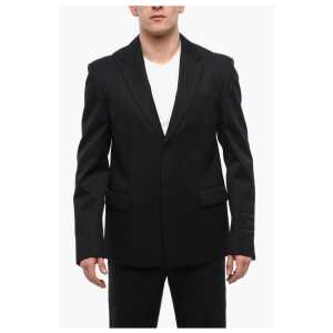 Off-White FOR EVER Single-breasted STRAP Blazer with Flap Pockets