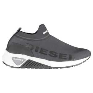 Diesel Black Polyester Sneaker