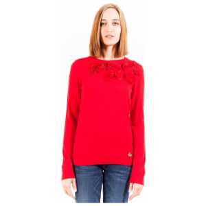 Love Moschino Red Polyester Sweater