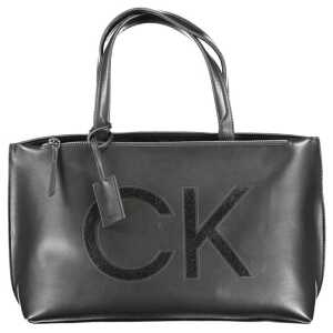 Calvin Klein Black Polyethylene Handbag