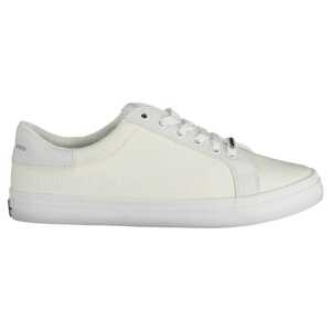 Calvin Klein White Cotton Sneaker